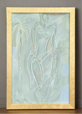 Waverly Figure in Gold Frame