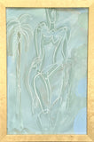 Waverly Figure in Gold Frame