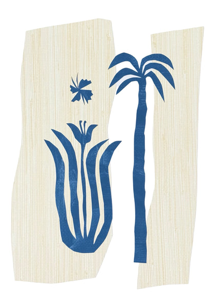 Sanibel Palm Collage I