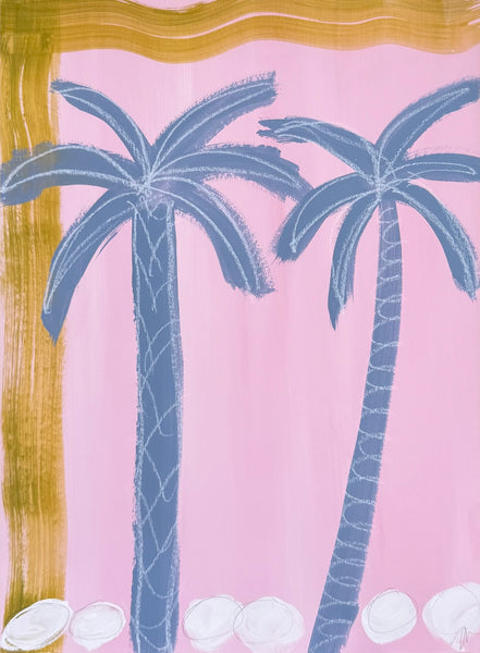 Colony Pink Palm Study II