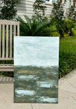 Abstract Waterway on Canvas 24x36