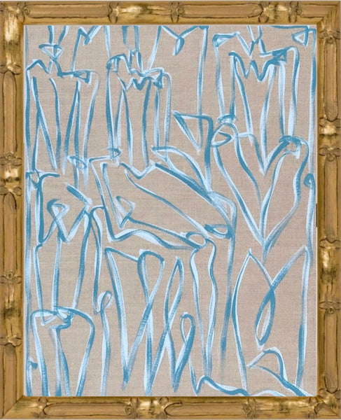 Linen Lottie in Gilded Bamboo I