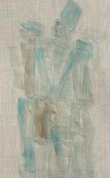 Belgian Linen Sage Figure II