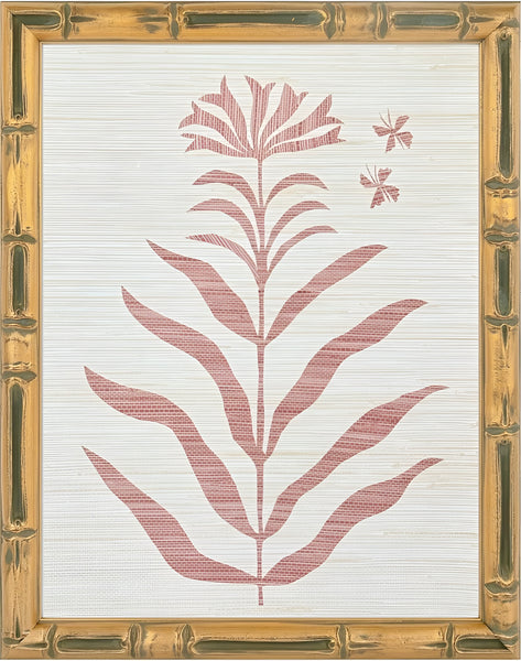Blush Bamboo Framed Botanical I