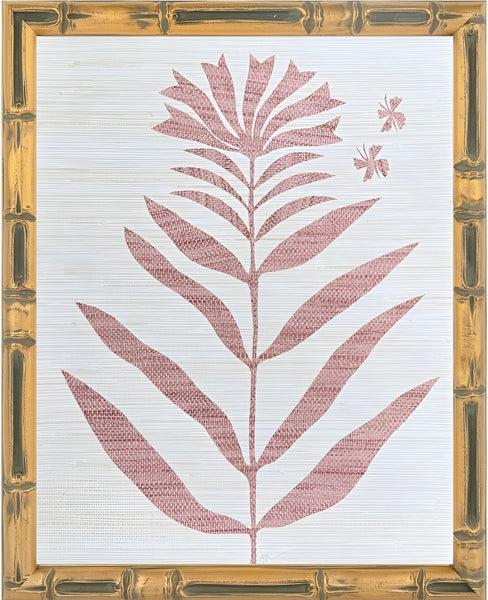 Blush Bamboo Framed Botanical I