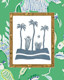 Blue Lyford in Bamboo