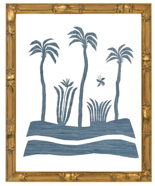 Blue Lyford in Bamboo