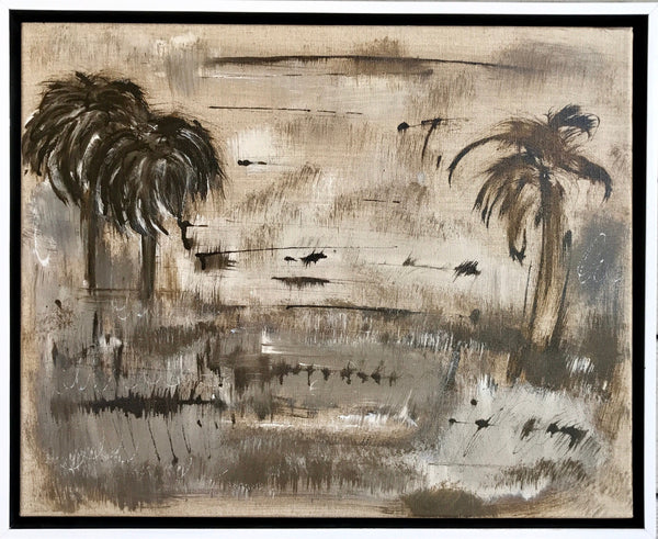 Abstract Landscape - HALEY MATHEWES FINE ART original abstract art landscape figure figures landscapes Charleston artist unframed framed lucite gold watercolor charcoal canvas contemporary modern affordable classic