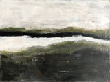 Abstract Marsh Landscape - HALEY MATHEWES FINE ART original abstract art landscape figure figures landscapes Charleston artist unframed framed lucite gold watercolor charcoal canvas contemporary modern affordable classic