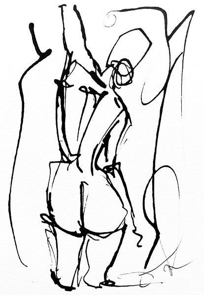 Barrett IV - HALEY MATHEWES FINE ART original abstract art landscape figure figures landscapes Charleston artist unframed framed lucite gold watercolor charcoal canvas contemporary modern affordable classic