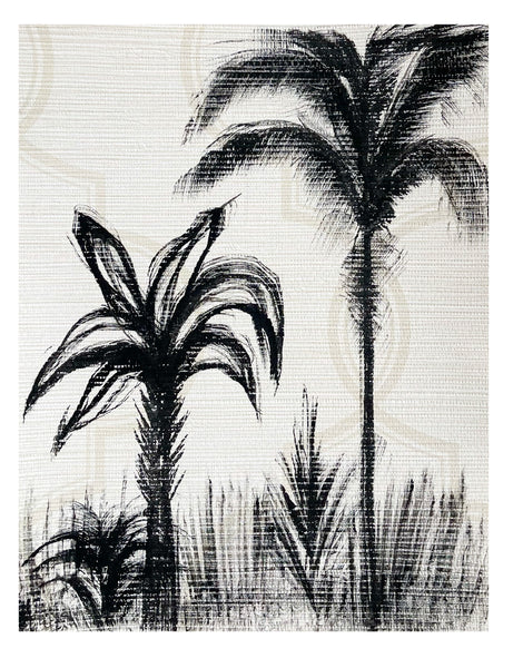 Grasscloth Palms