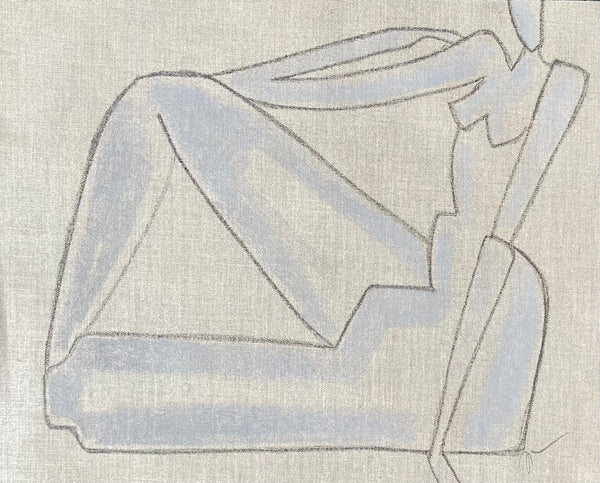 16x20 Jules Figure on Linen