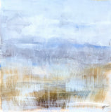Tybee - HALEY MATHEWES FINE ART original abstract art landscape figure figures landscapes Charleston artist unframed framed lucite gold watercolor charcoal canvas contemporary modern affordable classic